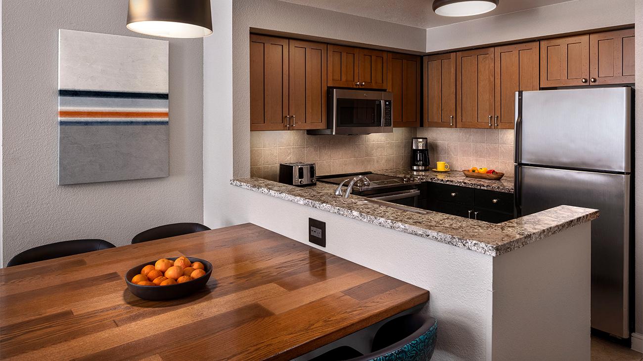 Kitchen and Dining Area